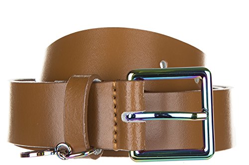Armani Jeans Womens Genuine Leather Belt Brown Desertcart Seychelles