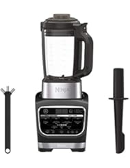 Ninja Foodi Cold & Hot Cook Hot Soups, Sauces and Dips Blender with 1400 Peak Watts to Crush Frozen Drinks & Smoothies Nonstick Glass Pitcher (HB152), 64 oz, Black