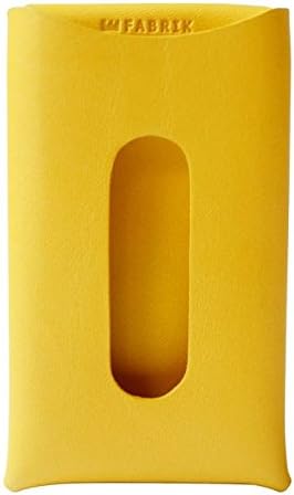 Amazon Fabrik ファブリック カードも入るキーケース カード収納可能 メンズ カードキーケース おしゃれ スリム 本革 多機能 コンパクト イエロー Fabrik ファブリック キーケース