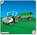 Farm Tractor with Trailer