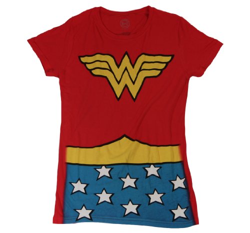 Wonder Woman - Classic Costume Juniors T-Shirt