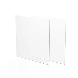 Fab Glass and Mirror Pack of 2 Plastic PET Acrylic