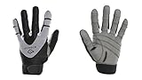 Bionic Men's PerformanceGrip Full Finger Fitness Gloves, X-Large, Black/Grey