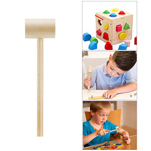 Pack De 3 Martillos De Madera Mini – Mazos Para Cangrejos, Langostas, Manualidades Y DIY | Ligeros Y Seguros