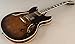 Washburn Hb36k Spruce Flame Maple Vintage Hollowbody Electric Guitar