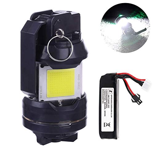FenglinTech Toy Grenade, T238 Plastic Flash Hand Grenade with Battery for Nerf CS Games - Thumbnail 7