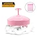 Chialstar Shampoo Brush | Hair Scalp Massager (Pink)