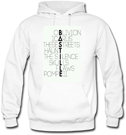DIYCN Custom Bastille Hoodies, Personalized Bastille Sweatshirt for Men