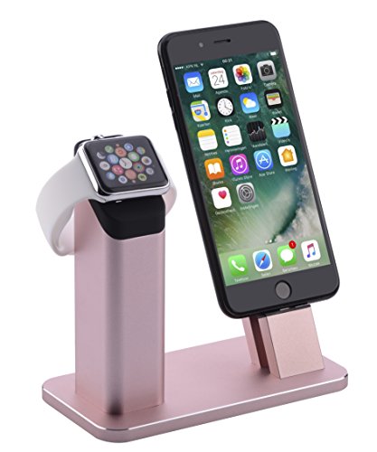 Apple watch 3 stand,ziku aluminum charging stand dock s…