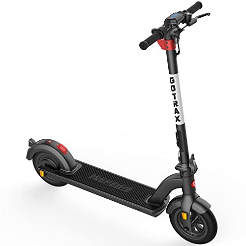 Gotrax G4 Commuting Electric Scooter - 10" Air Filled Tires - 20MPH & 25 Mile Range, Black