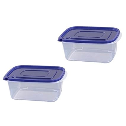 Amazon.com: 2pcs cozinha DealMux plástico Retângulo Airtight ...