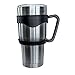 30 oz Insulated Stainless Steel Tumbler Travel Coffee Mug with Lid & Handle by Exxceed