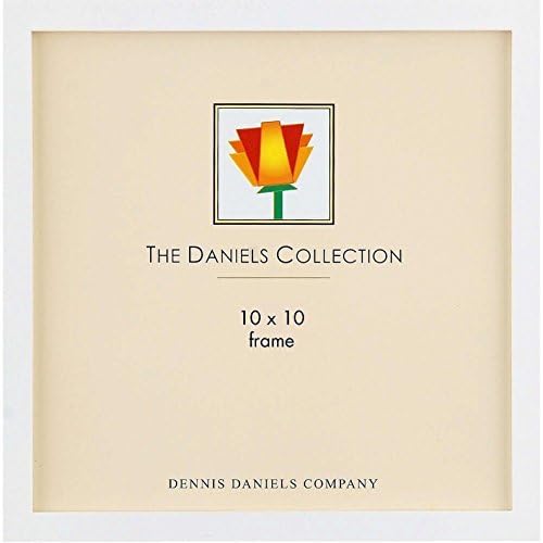 The Original Daniels W41 Square Corner Bright-White Finish 10x10 by Dennis Daniels - 10x10