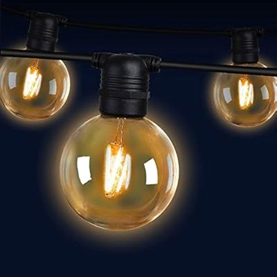 G80 Outdoor Indoor Party Festoon String Bulbs Lights With 20 Clear