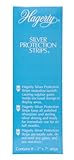 Hagerty 70000 Set of 8 2-by-7-Inch Silver Protection Strips for Silver Storage, Blue
