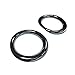2016 2017 For Toyota C-HR Exterior Front Fog Light Lamp Bezel Cover Ring Trim ABS Chrome 2pcs