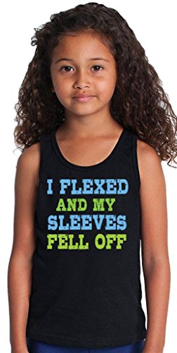 SoRock Kid’s Flexed and Sleeves Fell Off Black Tank