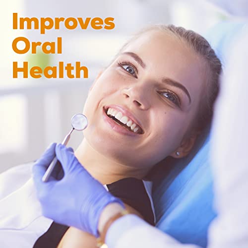 XyloBurst 100 Xylitol Gum, Fruit Gum, 500 Count Jar, Natural Chewing