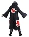 SDWKIT Naruto Shippuden Hidden Waterfall Akatsuki Member Kakuzu Outfit Set