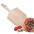 Wooden Pizza Peel by Cucina Pro - XL 14"x24" Design for Family Sized Pies
