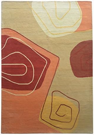 Merorug Nepalese Carpet Hand Knotted Nepali Carpet 9' X 12' Handmade 9 Feet by 12 Feet Area Rug Wool 100 Knot Gold Color Nepali Rug