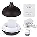 Remote Control Essential Oil Diffuser Ultrsonic Cool Mist Aroma Oil Diffuser Humidifier ,Wood Grain Diffuser for Essential Oils Aromatherapy Large Capacity (500ml Black Remote Control)