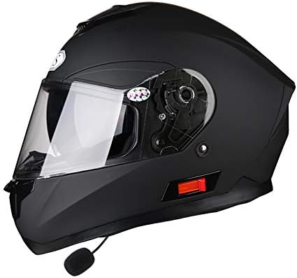 人気新作 ヘルメット 大型家電 車 バイク B07t673ltr フルフェイスバイクヘルメットレーシングバイクヘルメット R1 608成人男性向け女性向けbluetoothフレンドリー 付属 E Xl ヘルメット