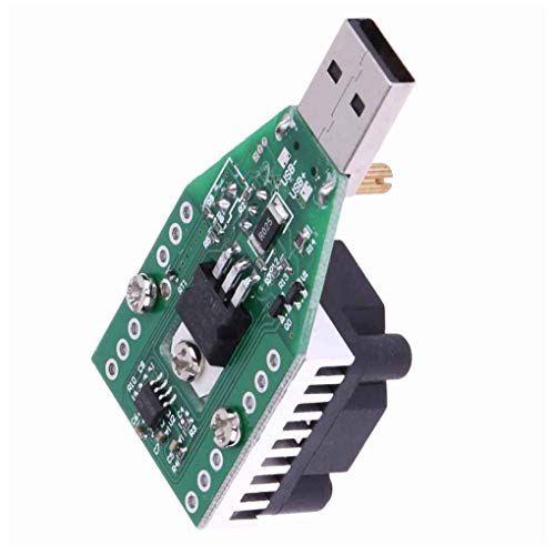 MuLuo 15W USB Load Resistor DC 3.7-13V Adjustable Constant Current Electronic Load Discharger Battery Capacity Test Meter with Fan