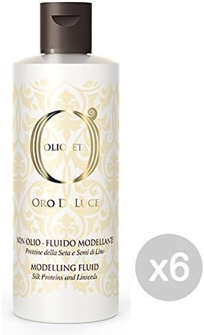 Set of 6 olioseta Gold of Light Fluid Not Oil 200 ml product for Modelling Hair