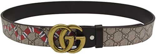 Uniqueusp:Fashion leather G belt buckleStyle unisex Business Casual Belt (E2, 105)