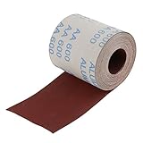 MonkeyJack 10m Long 100mm Wide Emery Cloth Roll 600 Grit Sandpaper for Cleaning Copper Pipe and Fittings