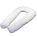 Moonlight Slumber Comfort-U Full Body Pillow, Poly/Cotton Cover - Never Clumps, Firm, Hypoallergenic