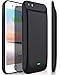 iPhone 6s/6 Battery Case, Stoon 5000mAh Portable Charger Case Rechargeable Extended Battery Pack Protective Backup Charging Case Cover for Apple iPhone 6s/ 6(4.7 Inch) (black)