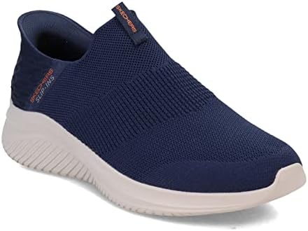 Skechers SLIP-INS ULTRA FLEX SMOOTH STEP SHOES NAVY, 42 EU