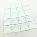 IGOGO Cabochon Glass Dome Clear Square Non-calibrated for Photo Pendant Craft Jewelry Making 20x20mm 0.79