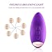 Utimi Vibrator Wireless Kegel Balls Double Motors Koro Balls 10 Vibration Modes with Remote Control Unique Colorful Breathing Light