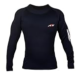 ARD Heavy Duty Neoprene Sweat Shirt Rash Guard Suana suit Weight Los MMA Men Top (Large)