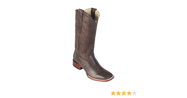 Amazon.com: Botas vaqueras para hombre de Lizard Teju 8220707 de Los Altos  con puntera cuadrada ancha color marrón : Ropa, Zapatos y Joyería