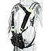 Yaegoo Radio Chest Harness Chest Front Pack Pouch Holster Vest Rig for Two Way Radio Walkie Talkie(Rescue Essentials) (Fluorescent Green)