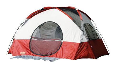 Texsport Clear Creek 3 Person Vestibule Tent (Red/Tan, 8-Feet X 10-Feet X 74-Inch) - Thumbnail 2