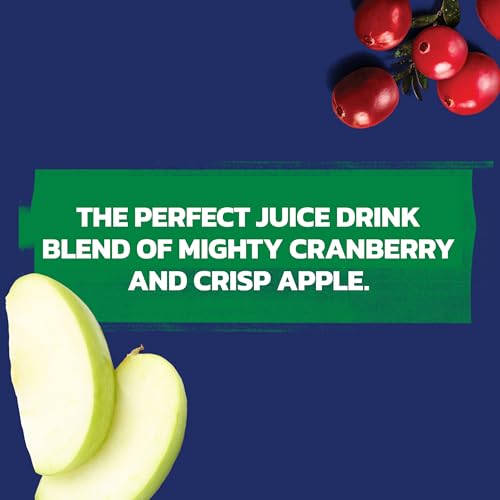 OCEAN SPRAY CRAN-APPLE JUICE DRINK, 10 OUNCE BOTTLE (PACK OF 6)