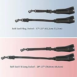 Neotech Soft Sax Strap - Swivel XL,Black