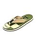 SunshineSeabeach Men's Cool Slippers,Beach Aqua,Walking,Outdoor,Bottom Arch Flip-Flop