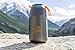 ENERGIFY Vacuum Insulated Food Jar. Large 24oz Bowl incl. Folding Spoon, Cup. Wide Mouth Keep Hot & Cold Drinks Soup Lunch Container for Adults. BPA-Free Stainless Steel, Leak Proof Grey