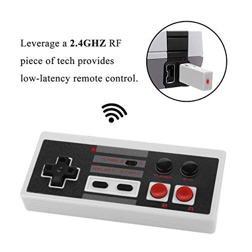4 Pack+NES+Controller+Wireless+Rechargeable