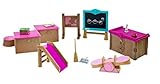 Li'l Woodzeez Classroom and Playground Set