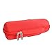 Khanka Hard Travel Case Replacement for JBL Charge 3 Waterproof Portable Wireless Bluetooth Speaker. Extra Room for Charger and USB Cable,Case Only.(Red)