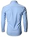 FLATSEVEN Mens Premium Slim Fit Casual Shirts