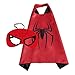 Superhero Halloween Party Cape and Mask Set for Kids Spiderman