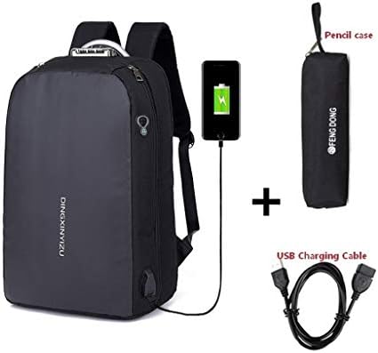 Backpack Teenagers Multifunctional Waterproof Computer Backbag USB Port Student School College for Women